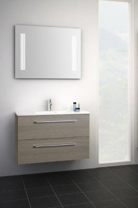 Scanbad Multo Mikado 80cm Drawer Furniture Pack mikado-80-grey-wood--mirror